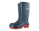 ALBATROS PROTECTOR PLUS S5 SRC – wasserdichter Sicherheitsstiefel und Arbeitsstiefel für Herren und Damen mit Stahlkappe & Durchtrittsschutz – blau rot Gr.42 - 5