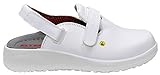 Berufsschuhe ELTEN MIA WHITE ESD SB, Damen, Clogs, leicht, weiß, Stahlkappe - Größe 39 - 6