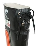 Oregon Yukon Kettensägen-Schnittschutz-Gummustiefel aus Naturkautschuk, mit Stahlkappen (Größe 43) - 8