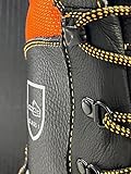 WOODSafe Herren Snijbestendige laarzen Schnittschutzstiefel, Schwarz Orange, 43 EU - 4