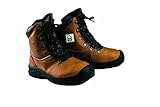 Ratioparts Herren Stabilus Schnittschutzstiefel Sicherheitsstiefel, Braun Braun Braun, 44 EU - 3