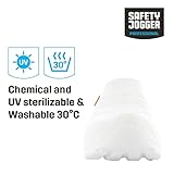 Oxypas Safety Jogger Arbeitsschuhe Damen – Antistatische und rutschfeste Sicherheitsschuhe Herren, Leichter Clog für Medizin, Pflege und Gastro, Antibakteriell, Weiss, EU 39/40 - 4