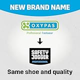 Oxypas Safety Jogger Arbeitsschuhe Damen – Antistatische und rutschfeste Sicherheitsschuhe Herren, Leichter Clog für Medizin, Pflege und Gastro, Antibakteriell, Weiss, EU 39/40 - 8