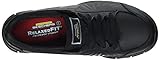 Skechers Damen Eldred Sicherheitsschuhe, Black Leather, 38.5 EU - 5