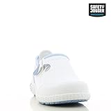 SAFETY JOGGER Arbeitsschuhe Damen Oxypas - LINA - Leichter, Bequemer Sicherheitsschuh mit Klettverschluss, ideal für Pflege, Küche oder Innenbereich, rutschfest, 39 EU Blau - 6