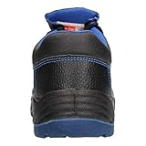 Herren Reis Sicherheitsschuhe Arbeitsschuhe Schutzschuhe Schnürsenkel (44 EU, Blau) - 3