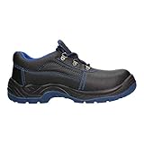 Herren Reis Sicherheitsschuhe Arbeitsschuhe Schutzschuhe Schnürsenkel (44 EU, Blau) - 6