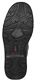 JORI Sicherheitsschuhe BASIC Mid S3, Herren, Lederschuh, robust, Schwarz, Stahlkappe – Größe 44 - 8
