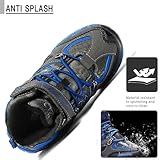 VITIKE Kinder Schneestiefel Jungen Warmfutter Jungen Schneestiefel, 0 Schwarz, Gr.- 34 EU - 6