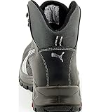 Puma Safety Shoes Cascades Mid S3 HRO SRC, Puma 630210-202 Unisex-Erwachsene Sicherheitsschuhe, Schwarz (schwarz/weiß 202), EU 43 - 5