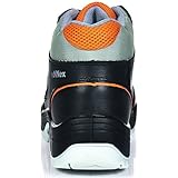 ruNNex Sicherheitsschuhe S3 Arbeitsschuhe mit Alu-Kappe, baugeeignet, 42, schwarz, 5308 - 6