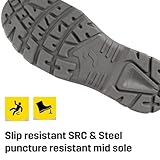 Safety Jogger BESTRUN, Unisex – Erwachsene Arbeits & Sicherheitsschuhe S3, schwarz, (black BLK), EU 43 - 4