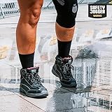 Safety Jogger Force2 Force 2, Unisex-Erwachsene Sicherheitsschuhe, Schwarz (BLK), EU 39 - 6