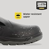 Safety Jogger X0600, Unisex – Erwachsene Arbeits & Sicherheitsschuhe S3, schwarz, (black BLK), EU 43 - 2