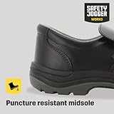 Safety Jogger X0600, Unisex – Erwachsene Arbeits & Sicherheitsschuhe S3, schwarz, (black BLK), EU 43 - 3
