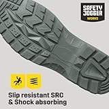 Safety Jogger X0600, Unisex – Erwachsene Arbeits & Sicherheitsschuhe S3, schwarz, (black BLK), EU 43 - 4