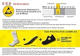 Cofra 78880-000.W42 BURST S3 ESD SRC Sicherheitsschuhe, Schwarz/Hellgrün, Größe 42 - 5