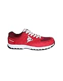 Dunlop Herren und Damen Sicherheitssneaker Arrow, Stylische Sportschuhe mit Sicherheitskappe, Sicherheitsschuhe Wasserabweisende und rutschfeste Arbeitsschuhe Rot - 3