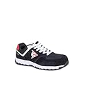 Dunlop Herren und Damen Sicherheitssneaker Arrow, Stylische Sportschuhe mit Sicherheitskappe, Sicherheitsschuhe Wasserabweisende und rutschfeste Arbeitsschuhe, Rot - 2