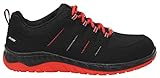 ELTEN Sicherheitsschuhe Maddox Black-red Low ESD S3, Herren, Sneaker, sportlich, schwarz, rot, Stahlkappe, Größe 44 - 2