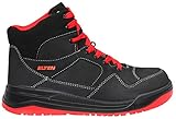 ELTEN Sicherheitsschuhe MAVERICK black-red Mid ESD S3, Herren, sportlich, Sneaker, leicht, schwarz/rot, Stahlkappe - Größe 44 - 6