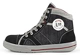 ELTEN Unisex Elten Sikkerhedssko S2, mænd, sporty, sneakers, letvægt, mørkeblå, stålhætte Sicherheitsschn rstiefel Sensation Mid ESD S2 Gr e 43, Schwarz, 43 EU - 4