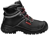 ELTEN Herren Elten Sikkerhedssko Renzo S3, mænd, letvægt, sort, stålhætte Sicherheitsschn rstiefel Rento Mid ESD S3 Gr e 43, Schwarz, 43 EU - 9