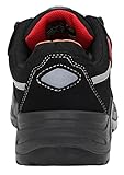 ELTEN Sicherheitsschuhe Senex BOA® ESD S3, Herren, sportlich, klassisch, schwarz, rot, Aluminiumkappe, Größe 45 - 5