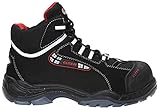 ELTEN Sicherheitsschuhe Sander Pro ESD S3, Herren, sportlich, klassisch, schwarz, rot, Kunststoffkappe, Größe 43 - 2