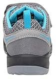 ELTEN Sicherheitsschuhe MILA aqua Easy ESD S1, Damen, sportlich, leicht, grau/aqua, Stahlkappe, Klettverschluss - Größe 39 - 3