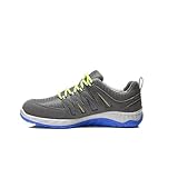 ELTEN Unisex Elten Sikkerhedssko Maddox grå-blå lav Esd S1p, mænd, atletisk, letvægt, grå/blå, stålhætte Sicherheitsschuhe, Grau Grau Blau, 43 EU - 3