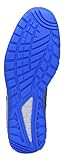 ELTEN Unisex Elten Sikkerhedssko Maddox grå-blå lav Esd S1p, mænd, atletisk, letvægt, grå/blå, stålhætte Sicherheitsschuhe, Grau Grau Blau, 43 EU - 8