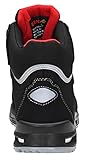 ELTEN Sicherheitsschuhe Sander XXT ESD S3, Herren, Sneaker, sportlich, klassisch, schwarz, rot, Kunststoffkappe, Größe 44 - 3