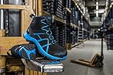 Haix Black Eagle Safety 40.1 mid/Black-Blue Leichte Sicherheitsschuhe. Modern und sicher. 43 - 4