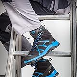 Haix Black Eagle Safety 40.1 mid/Black-Blue Leichte Sicherheitsschuhe. Modern und sicher. 43 - 5