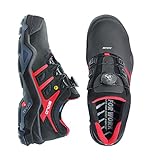 HKS Targa 4 BVTP S3 SRC ESD Boa Sicherheitsschuhe Schwarz/Rot 40 Schwarz/Rot - 2