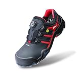 HKS Targa 4 BVTP S3 SRC ESD Boa Sicherheitsschuhe Schwarz/Rot 40 Schwarz/Rot - 3