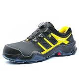 HKS Targa 8 BTP S3 SRC ESD Boa Sicherheitsschuhe Schwarz/Gelb 39 Schwarz/Gelb - 2