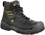 Jalas B20482 JUPITER Sicherheit Halbstiefel, S3, Schwarz/Grau/Gelb, Größe 44 - 4