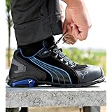 Puma642750-256-44 Rio Sicherheitsschuhe Low S3 SRC, Größe 44, Schwarz - 8