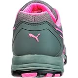 Puma 642910 Celerity KNIT Pink WNS Low – S1 HRO SRC Damen Sicherheitshalbschuh 38 Grau/Pink - 6