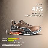 PUMA Safety Aviat Low SRC 640891-43 ESD Sicherheitsschuh S1P Groeße: 43 Schwarz, Rot 1 Paar, 43 EU - 6