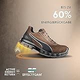 PUMA Safety Aviat Low SRC 640891-43 ESD Sicherheitsschuh S1P Groeße: 43 Schwarz, Rot 1 Paar, 43 EU - 7