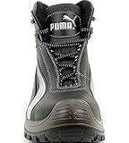 Puma Safety Shoes Cascades Mid S3 HRO SRC, Puma 630210-202 Unisex-Erwachsene Sicherheitsschuhe, Schwarz (schwarz/weiß 202), EU 40 - 3