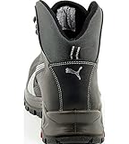 Puma Safety Shoes Cascades Mid S3 HRO SRC, Puma 630210-202 Unisex-Erwachsene Sicherheitsschuhe, Schwarz (schwarz/weiß 202), EU 40 - 5