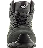 Puma Safety Puma Sicherheitshochschuhe Metro Protect Amsterdam Mid 63.224.0 Sicherheitsstiefel S3 SRC, Schwarz, Gelb, 44 EU - 4