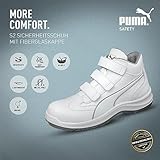 Puma Safety Sicherheitsschuhe White’N Service Absolute Mid S2 63.018.2, Hochschuhe, weiß, Größe 46, 47-630182-46 - 2