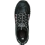 ruNNex Sicherheitsschuhe S3 LightStar extra leichte Halbschuhe Größe 43, schwarz, 5320 - 4