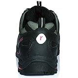 ruNNex Sicherheitsschuhe S3 LightStar extra leichte Halbschuhe Größe 43, schwarz, 5320 - 6