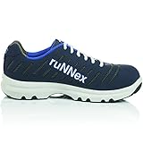ruNNex® S1P-ESD-Sicherheitshalbschuh FlexStar, blau/weiß/grau, Gr. 44 - 2